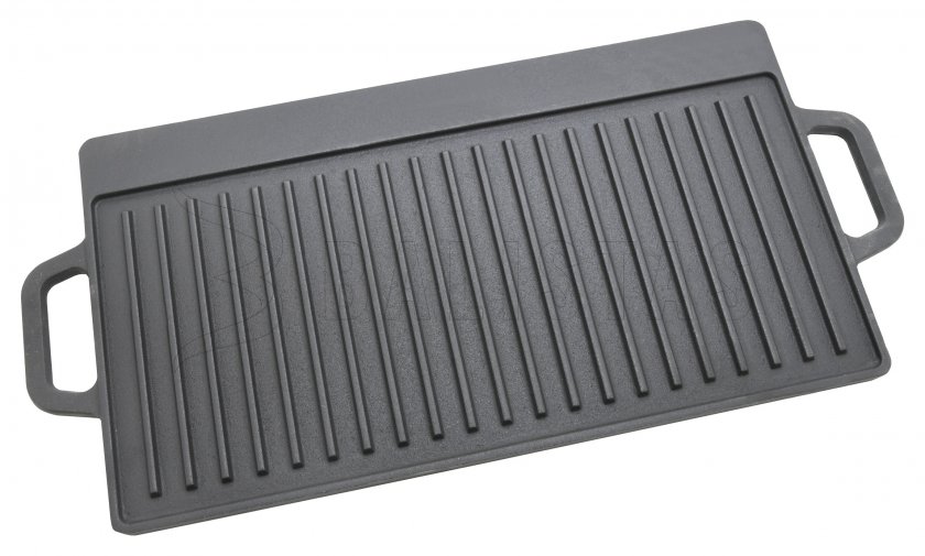 Placa grill doble cara 50x23x1,4cm