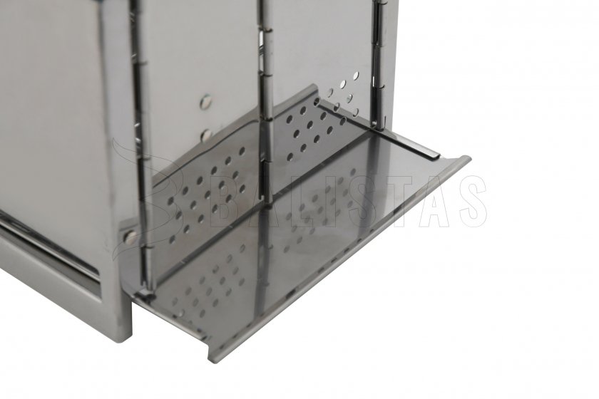 Parrilla cocina de leña cubo plegable