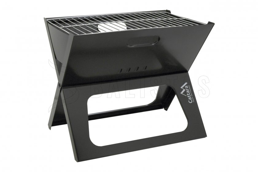 Parrilla de carbón plegable Piran 28x43cm
