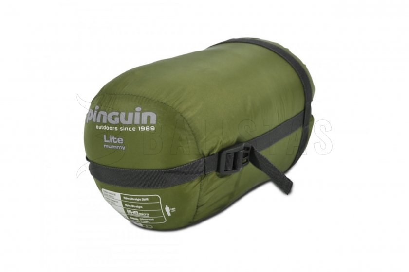 Saco de dormir Pinguin Lite Mummy CCS True Green