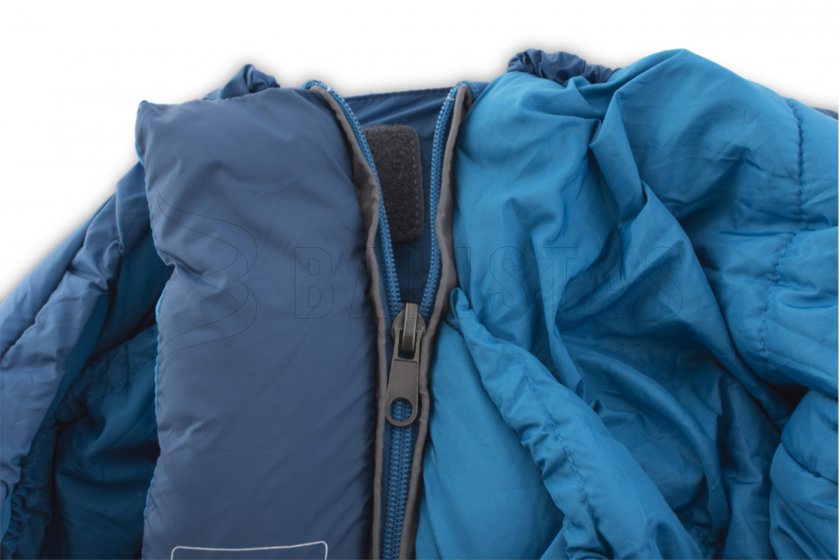 Saco de dormir Pinguin Mistral Junior PFM 150cm verde derecha