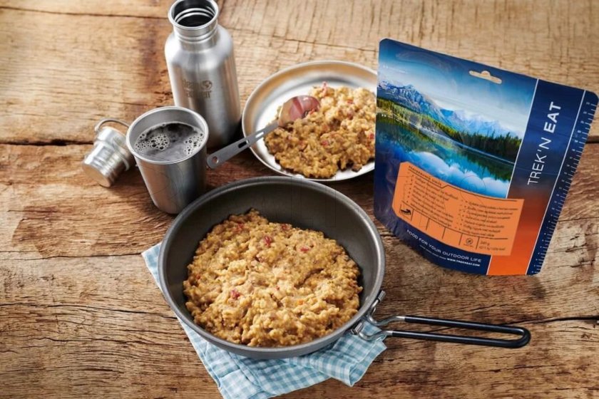 Cazo viajero de ternera con arroz 1000+ kcal Trek'n Eat (sin gluten)
