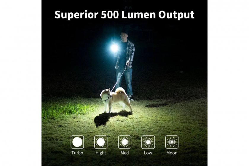 Linterna Wuben G2 verde