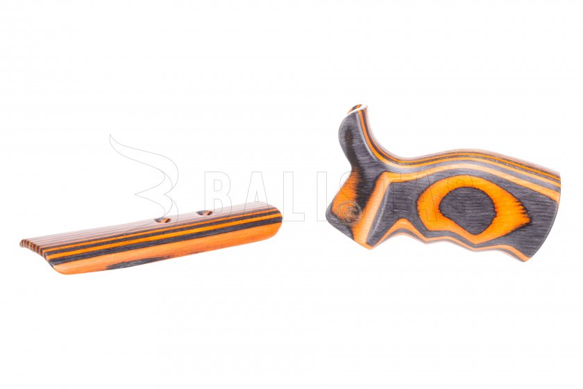 Empuñadura + carrilleras Airmaks Krait Naranja Lamino