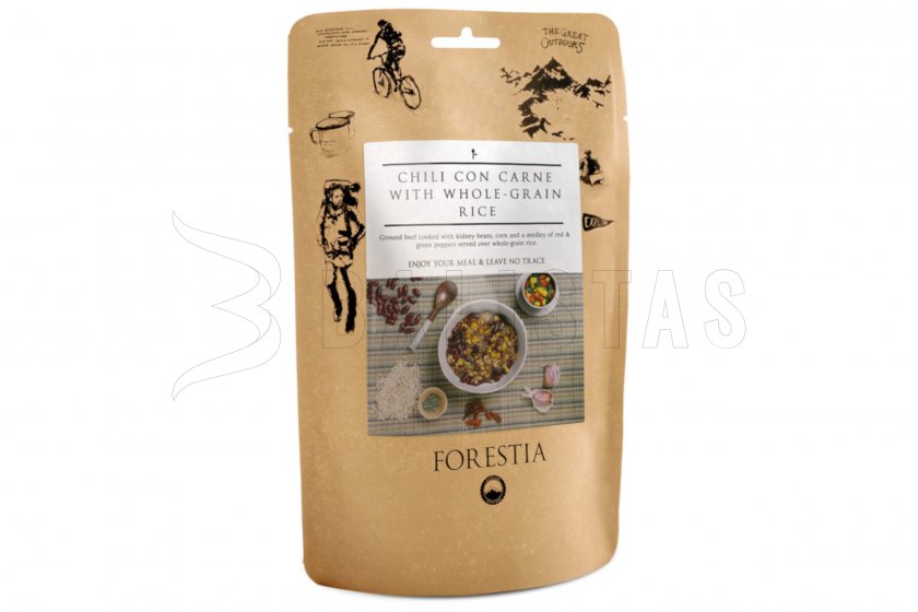 Chili con Carne con arroz integral 350g Forestia