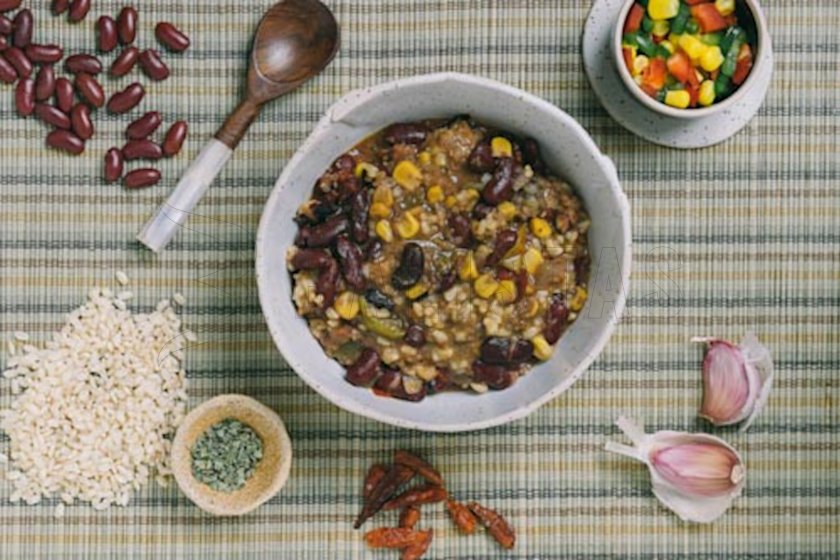 Chili con Carne con arroz integral 350g Forestia