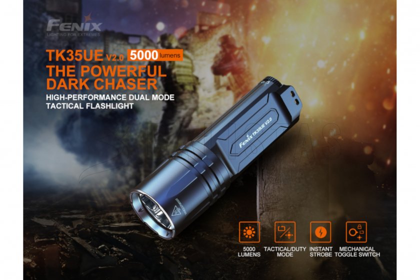 Linterna LED Fenix TK35 UE V2.0