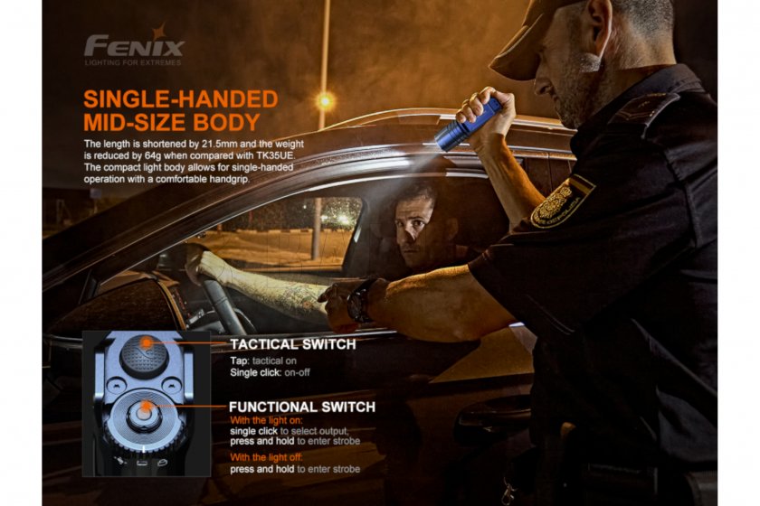 Linterna LED Fenix TK35 UE V2.0