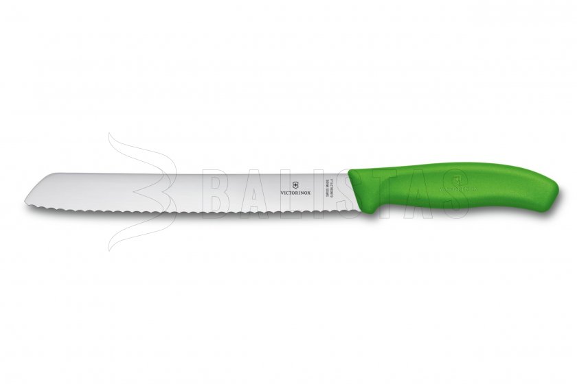 Victorinox cuchillo de pan 21cm verde