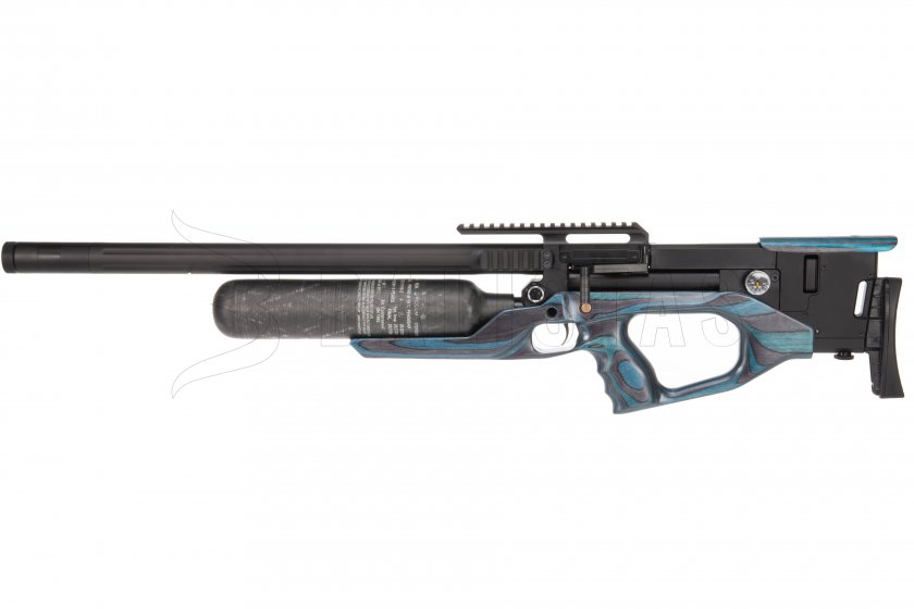 Carabina de aire comprimido AirMaks Krait WX 700cc 6,35mm Azul Lamino
