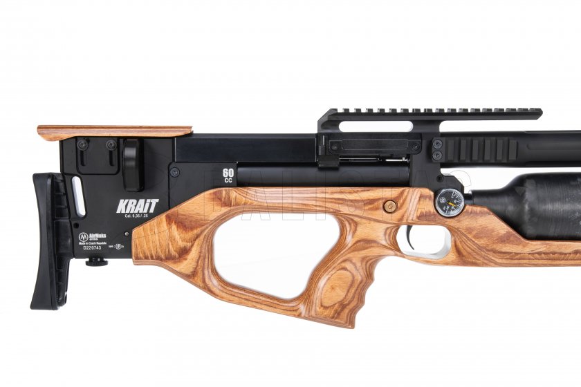 Carabina de aire AirMaks Krait WX 6,35mm Wood Lamino