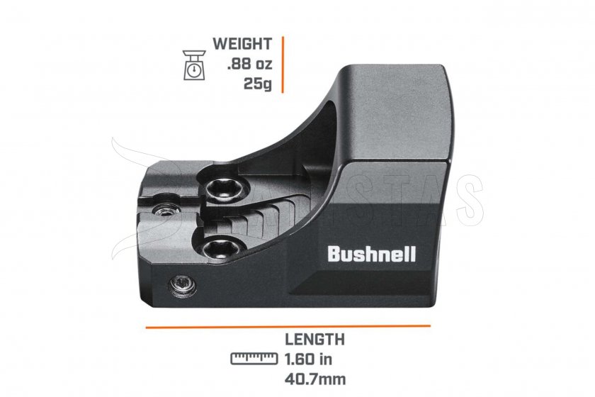 Colimador Bushnell RXC-200 Compact 1x21 negro reflectante