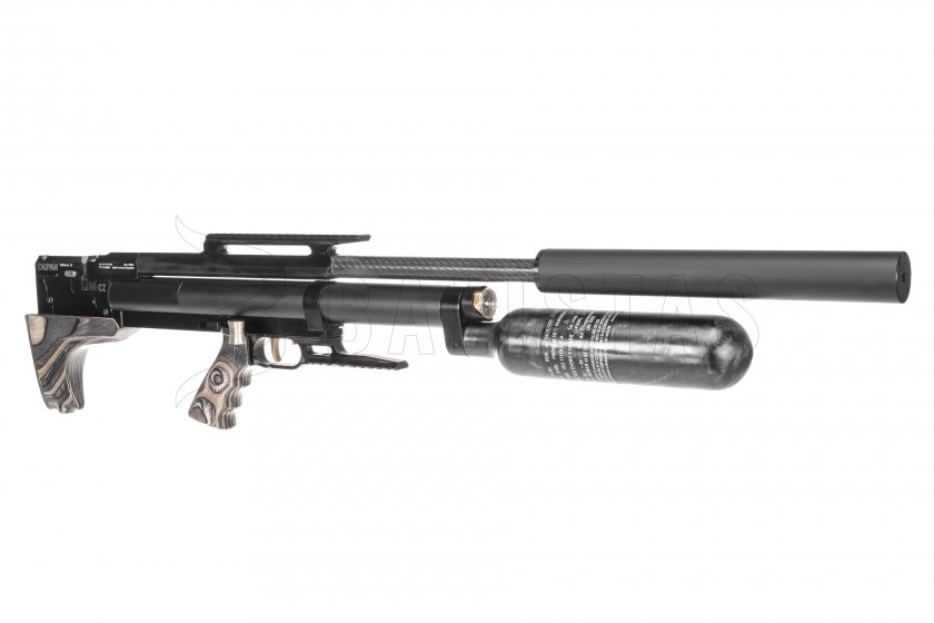 Carabina de aire comprimido Taipan Veteran II TAC 700mm 5,5mm Laminado Gris (2024)