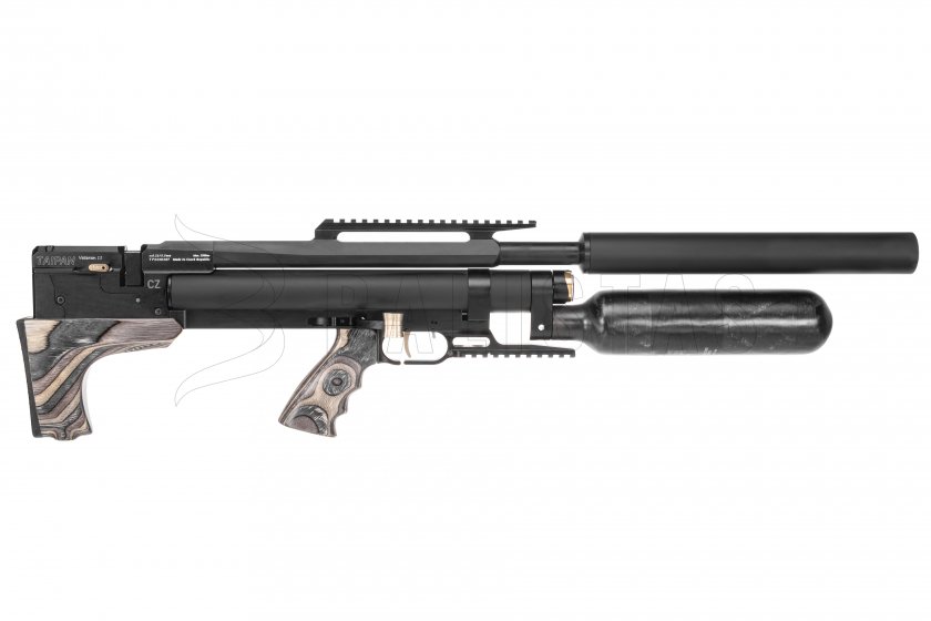 Carabina de aire comprimido Taipan Veteran II TAC 550mm 6,35mm Laminado Gris (2024)