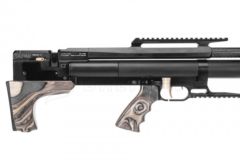 Carabina de aire comprimido Taipan Veteran II TAC 700mm 5,5mm Laminado Gris (2024)