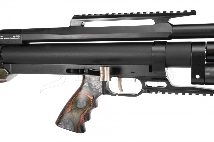Carabina de aire comprimido Taipan Veteran II TAC 550mm 6,35mm Bosque laminado (2024)