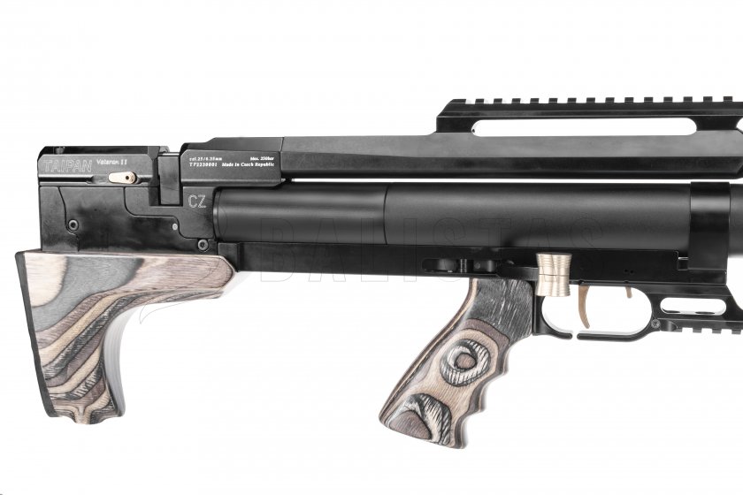 Carabina de aire comprimido Taipan Veteran II TAC 700mm 5,5mm Laminado Gris (2024)