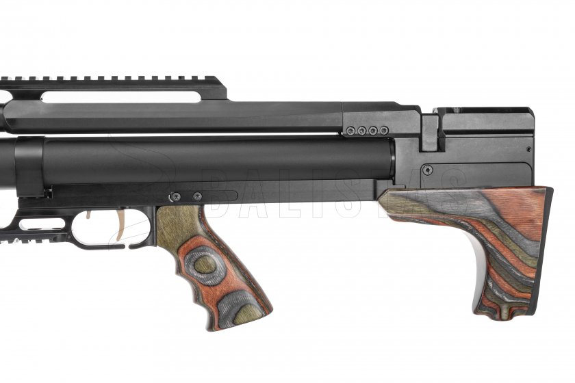 Carabina de aire comprimido Taipan Veteran II TAC 550mm 6,35mm Bosque laminado (2024)