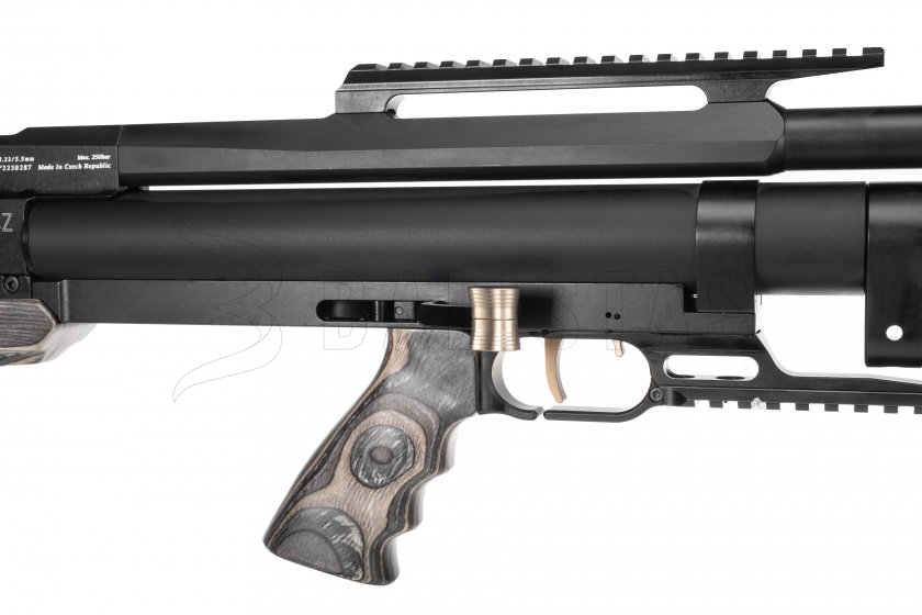 Carabina de aire comprimido Taipan Veteran II TAC 550mm 6,35mm Laminado Gris (2024)