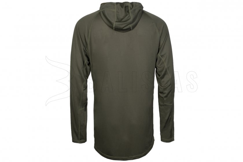 Camiseta de manga larga con capucha Remington Foliage Dark Olive