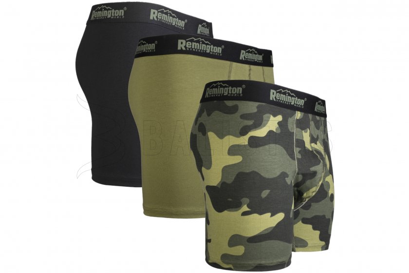 Remington Mix Boxer Verde 3pcs