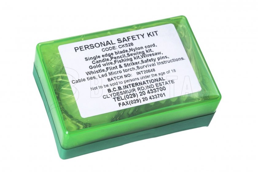 Kit de seguridad personal Last Rescue Box, BCB