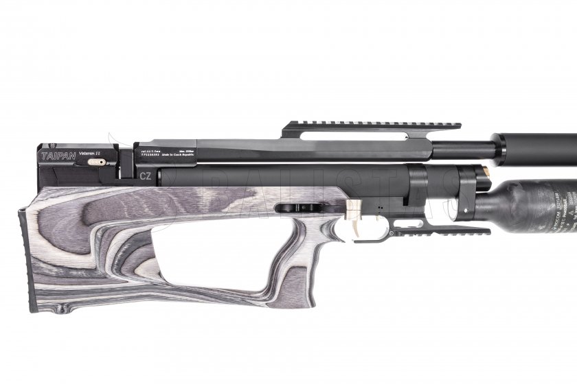 Carabina de aire comprimido Taipan Veteran II TAC 550mm 6,35mm Tactical Laminate Grey (2024)