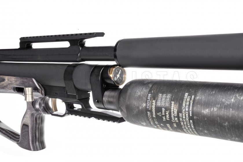 Carabina de aire comprimido Taipan Veteran II TAC 550mm 6,35mm Tactical Laminate Grey (2024)