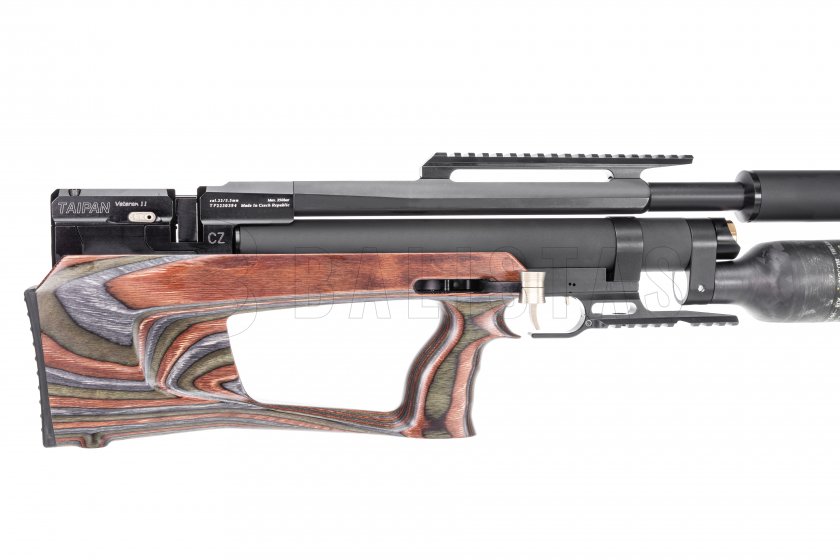 Carabina de aire comprimido Taipan Veteran II TAC 550mm 5,5mm Tactical Laminate Forest (2024)