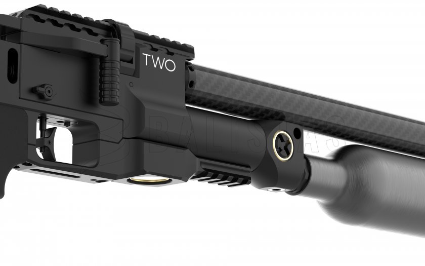 Carabina de aire EPIC TWO 4,5mm, CZ 550mm, CFB, Picatinny, culata plegable