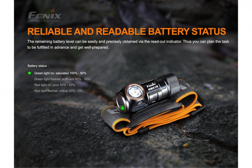 Linterna frontal Fenix HM51R V2.0