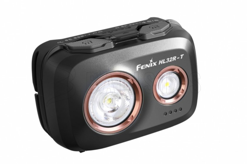 Linterna frontal recargable Fenix HL32R-T negra