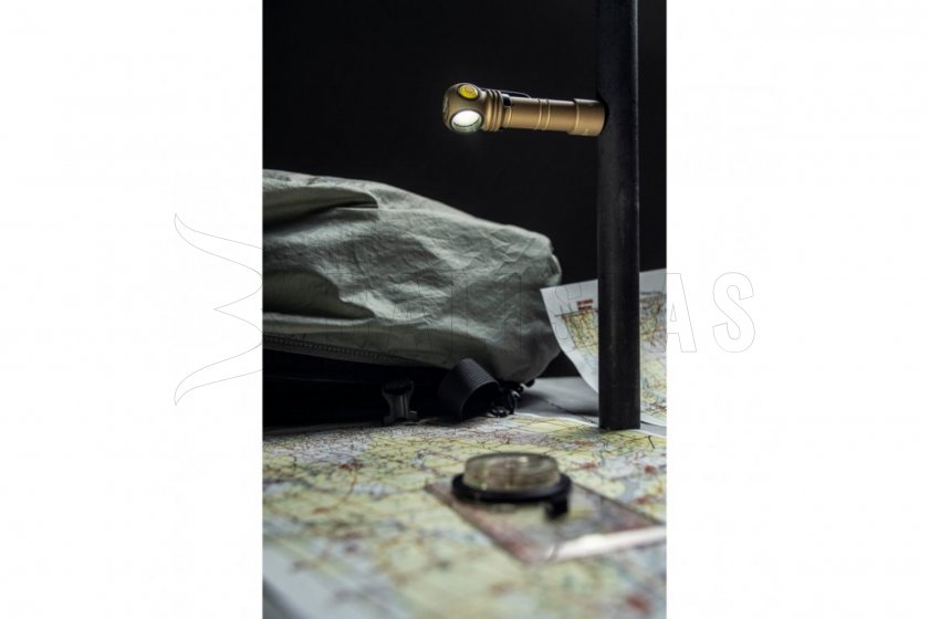 Linterna frontal Armytek Wizard C2 Pro Cold Light Sand