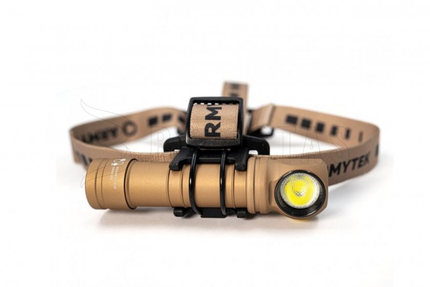 Linterna frontal Armytek Wizard C2 Pro Cold Light Sand