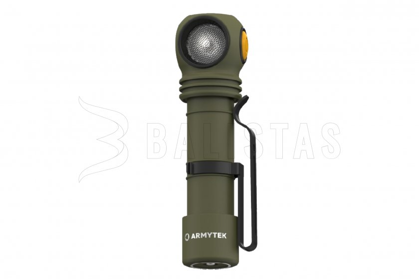 Linterna frontal Armytek Wizard C2 Pro Cold Light Oliva