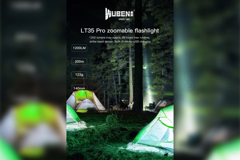 Linterna Wuben LT35 PRO