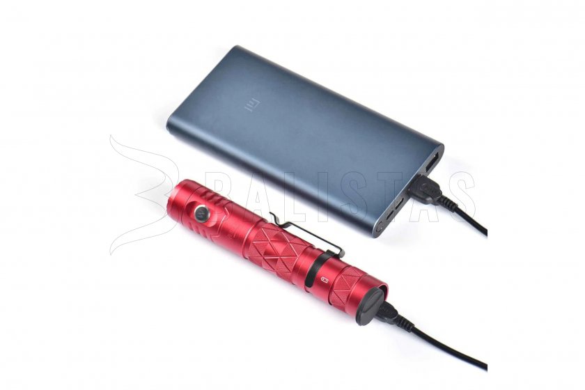Linterna Wuben E12R roja