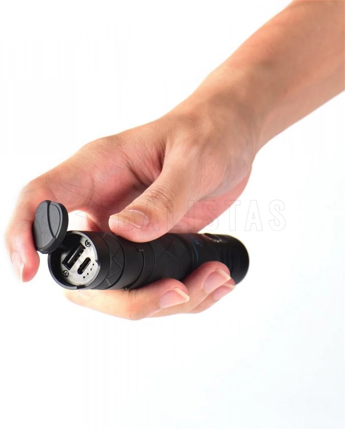 Linterna Wuben E12R negra