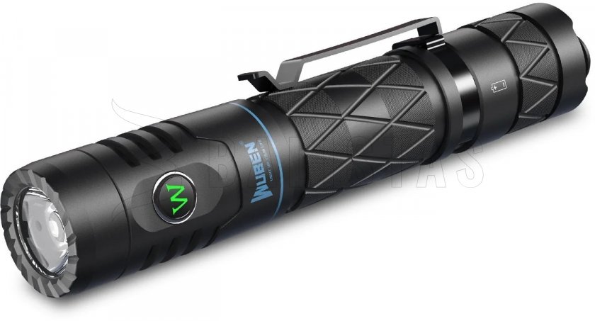 Linterna Wuben E12R negra