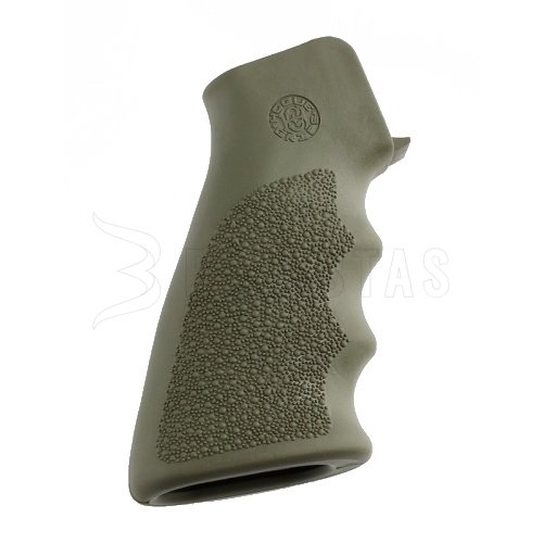 Grip Hogue AR-15/M16 Goma Sobremoldeada Verde OD