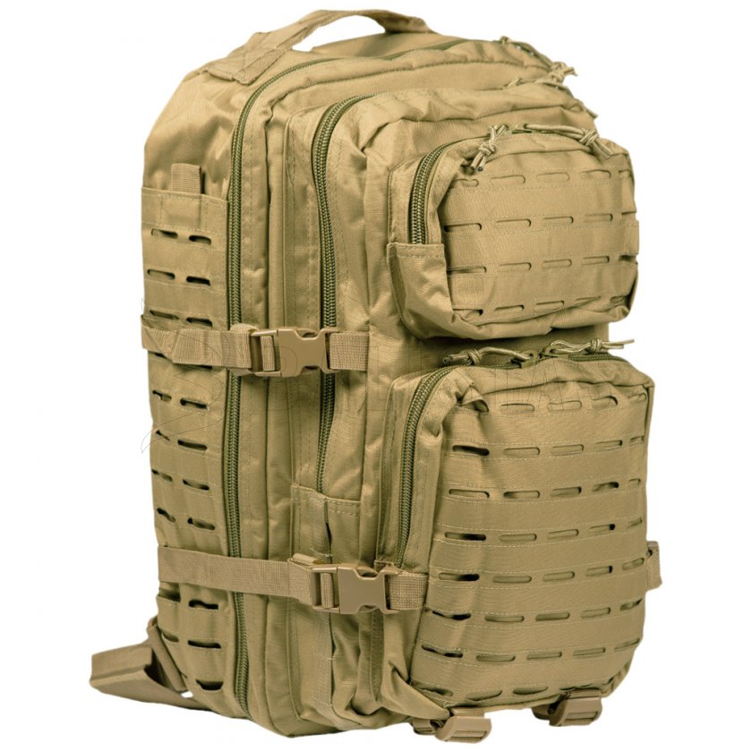 Mochila Mil-Tec US Assault Laser Cut 36l Coyote