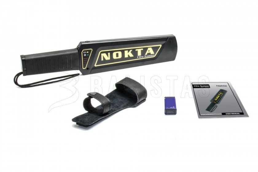 Detector manual de metales de seguridad Nokta Ultra Scanner