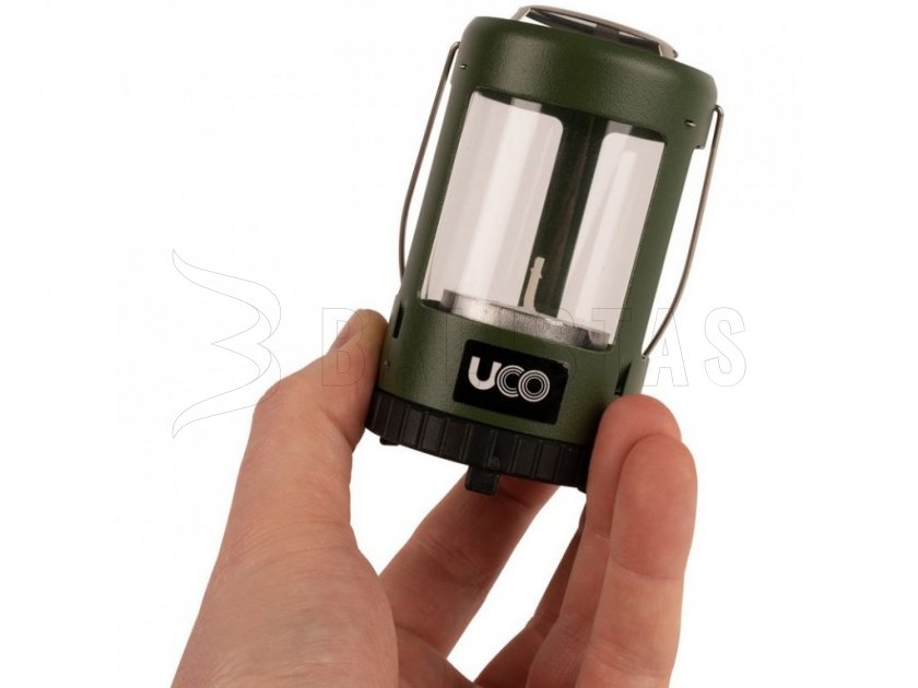 Linterna para velas de té UCO Mini Set rojo