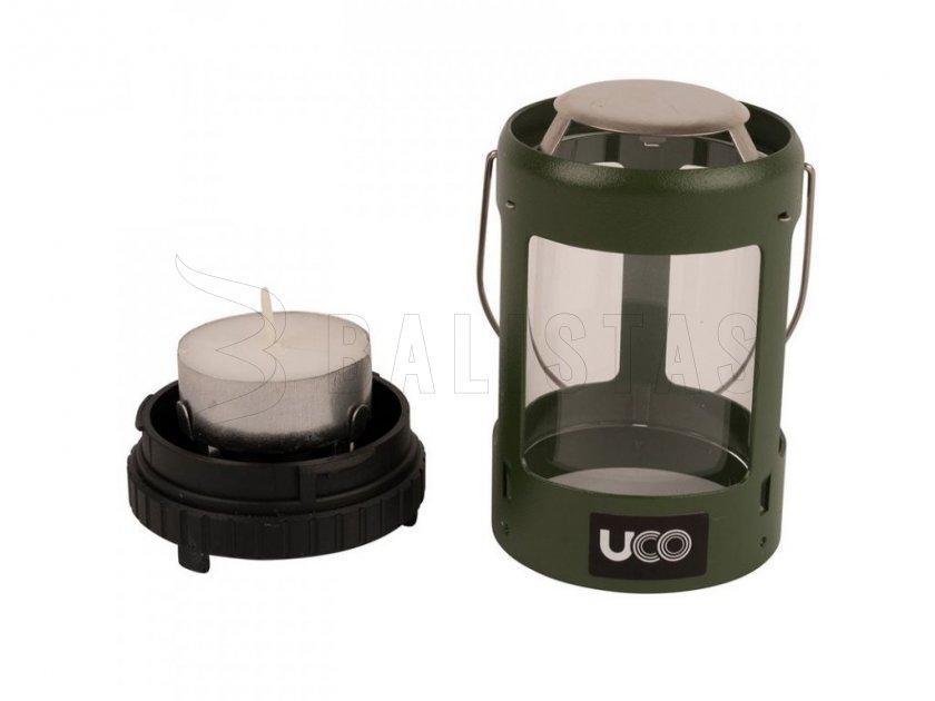 Linterna para velas de té UCO Mini Set rojo
