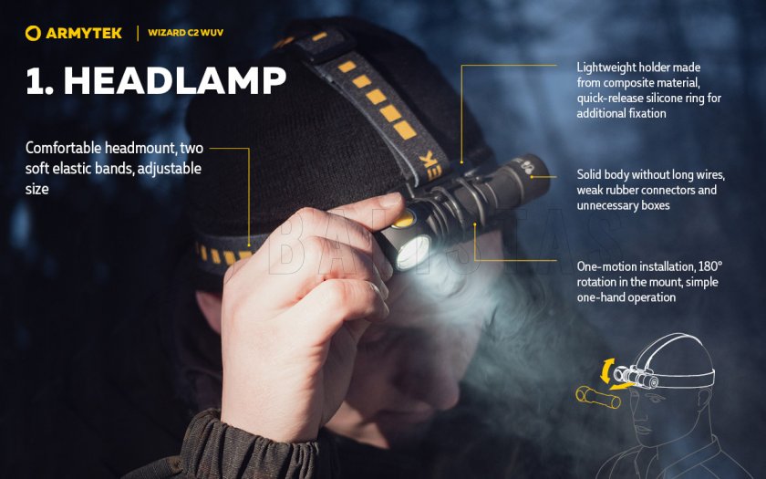 Faro Armytek Wizard C2 WUV