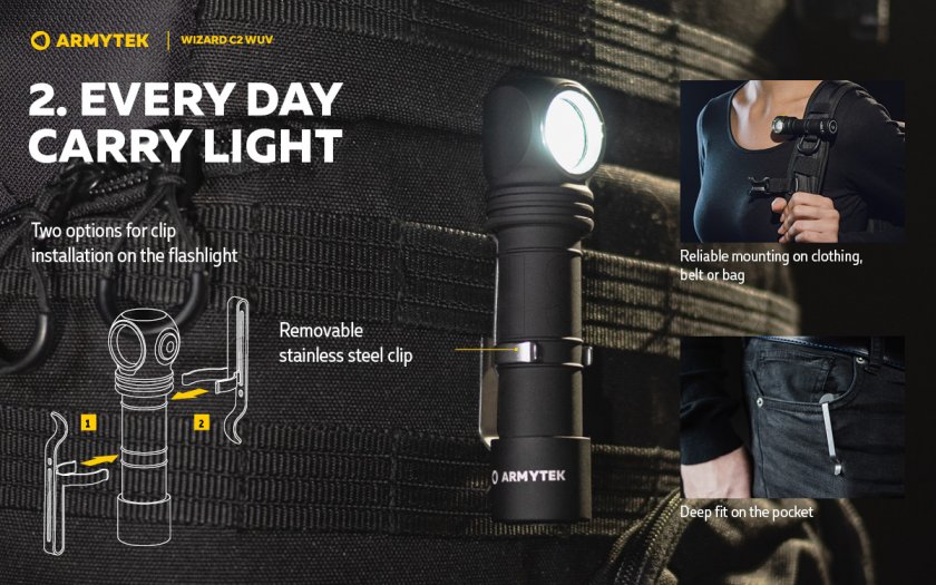 Faro Armytek Wizard C2 WUV