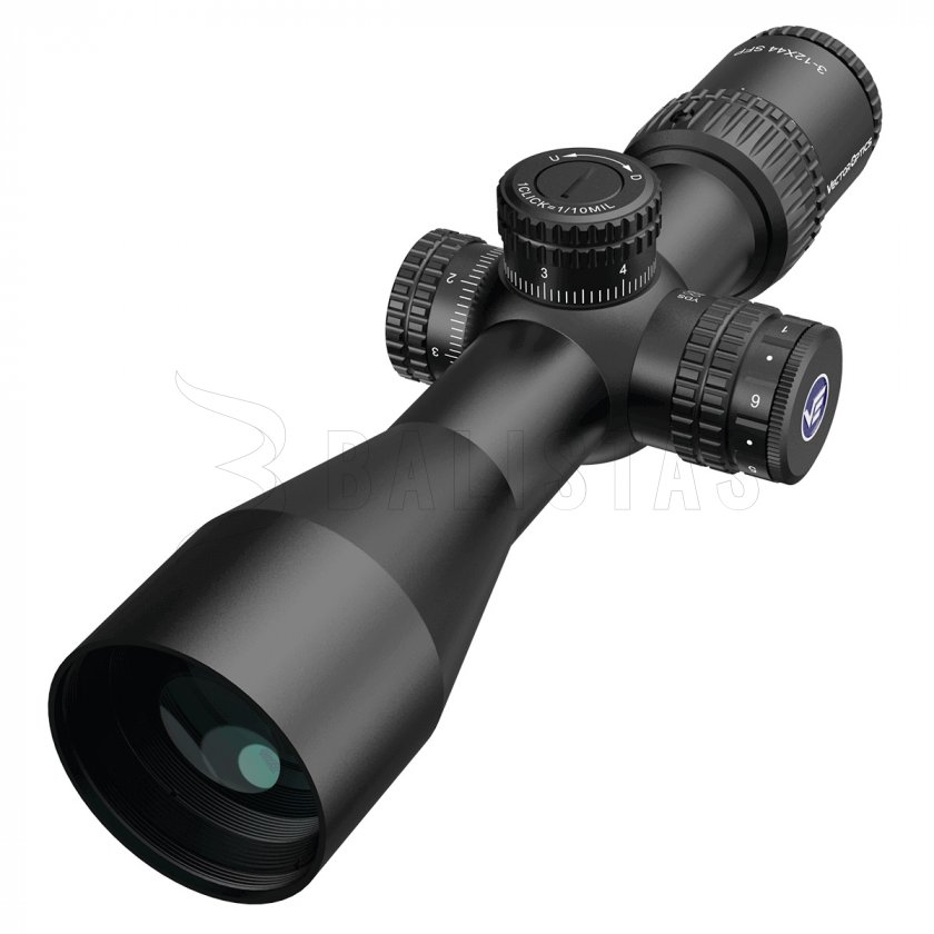 Visor Vector Optics Veyron 3-12x44IR SFP Compact MRAD