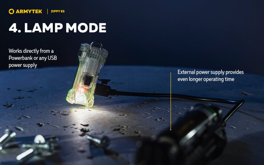 Armytek Zippy ES Llavero azul