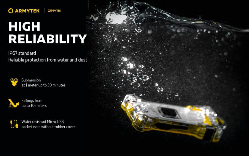 Armytek Zippy ES Llavero azul