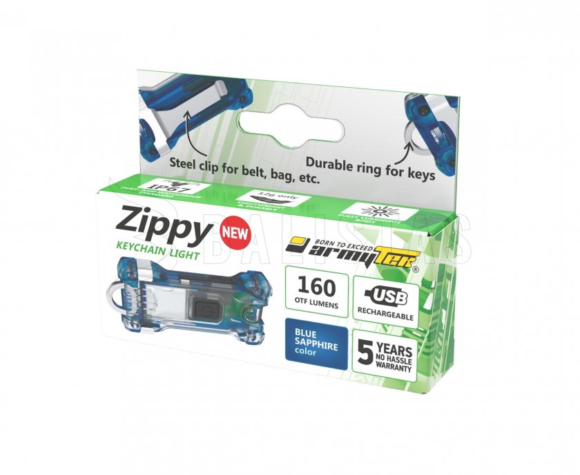 Llavero Armytek Zippy Blue